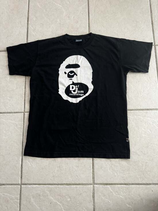 A Bathing Ape Other - A Bathing Ape (BAPE) x Def Jam Recordings Logo T-Shirt